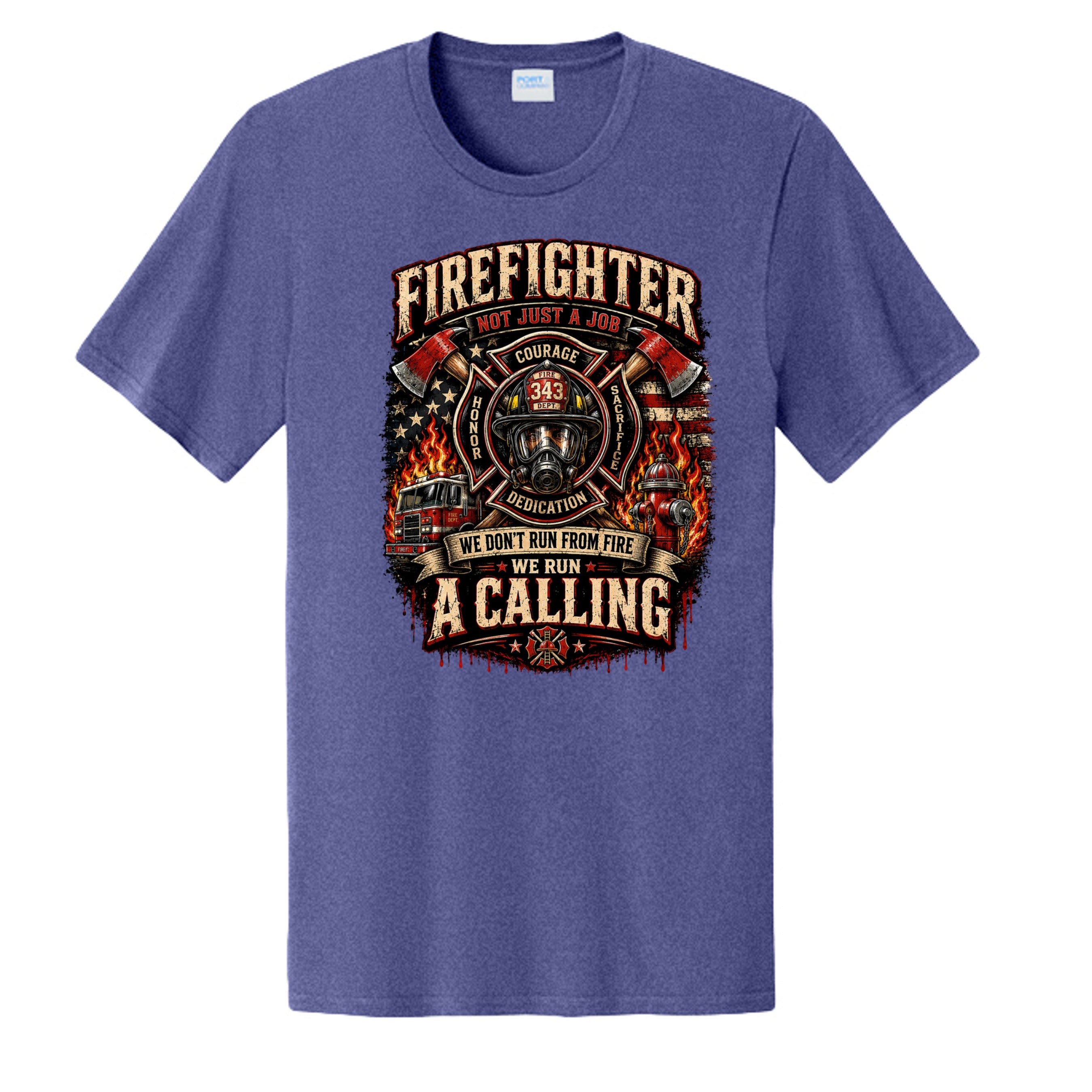 Heather Purple - PC43 - FRONT