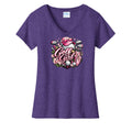 Team Purple Heather - LPC455V - FRONT