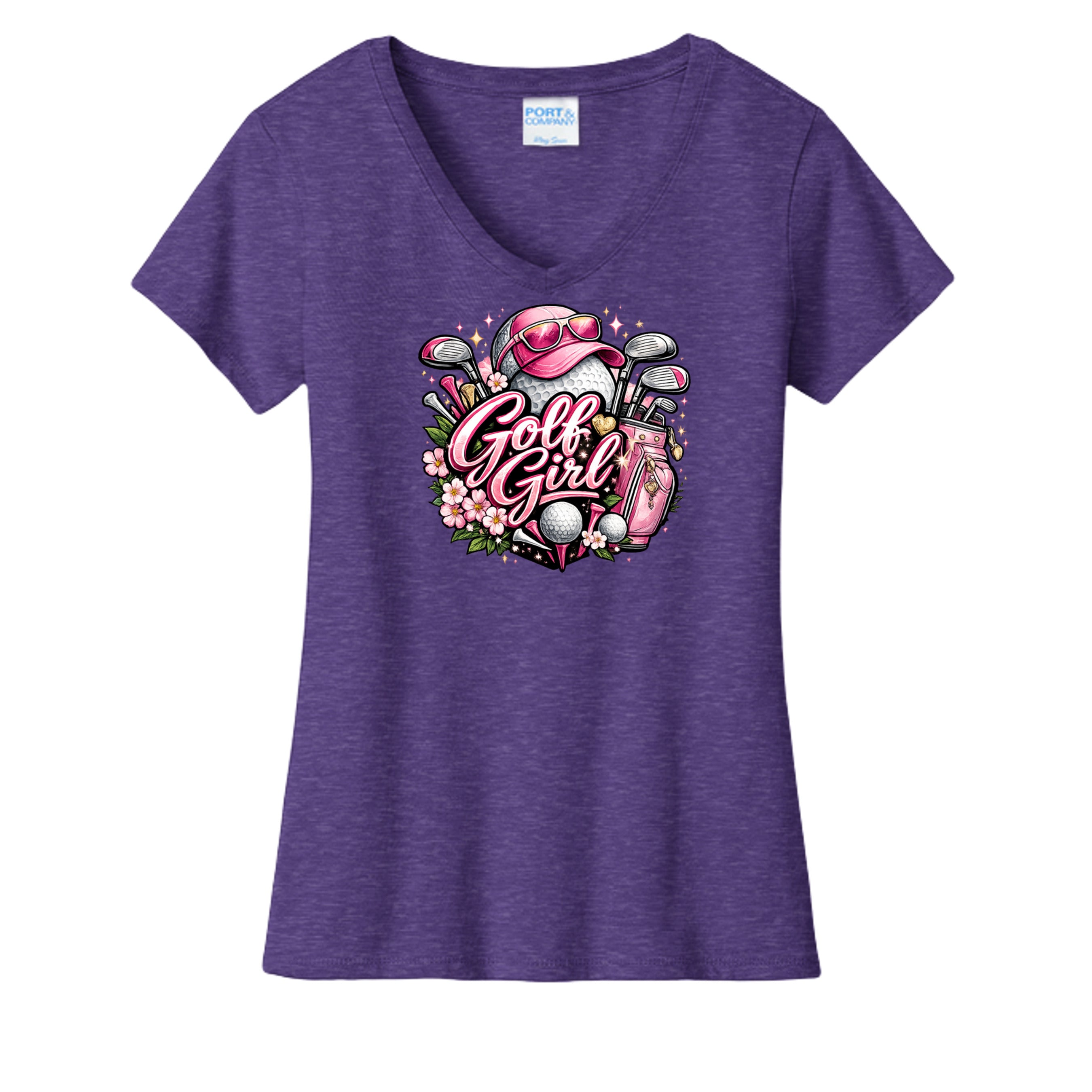 Team Purple Heather - LPC455V - FRONT